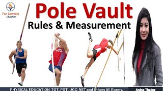 Pole Vault Rules | Pole Vault Measurement | in Hindi