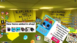 Pet Simulator 99: Backrooms? Enjoy this maze and huge multiplier!