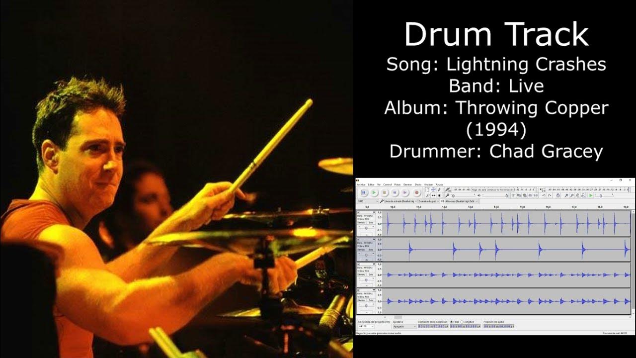Lightning Crashes (Live) • Drum Track YouTube