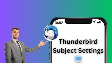 How to Set Message Subject Setting on Thunderbird | Email Subject Guide