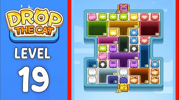 Drop The Cat level 19 solution