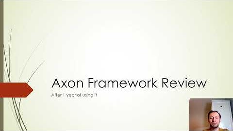 Axon Framework Review after using for a year
