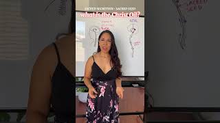 What is the Christ Oil? SACRED SECRETION IN YOUR SPINE