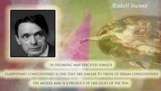 Middle Man is Product of the Light of the Sun By Rudolf Steiner