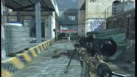 Quick Scope Nice Kills MW2 Montage iTz A Owner Qc