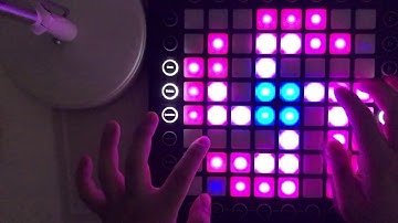 Ed Sheeran - Shape Of You (Ellis Remix) // Launchpad pro cover(of kaskobi) - YK practicing