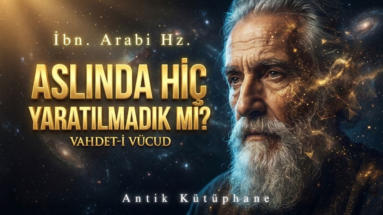 Aslında Hiç Yaratılmadık mı? | Vahdeti Vücud | İbn. ArabiHz.