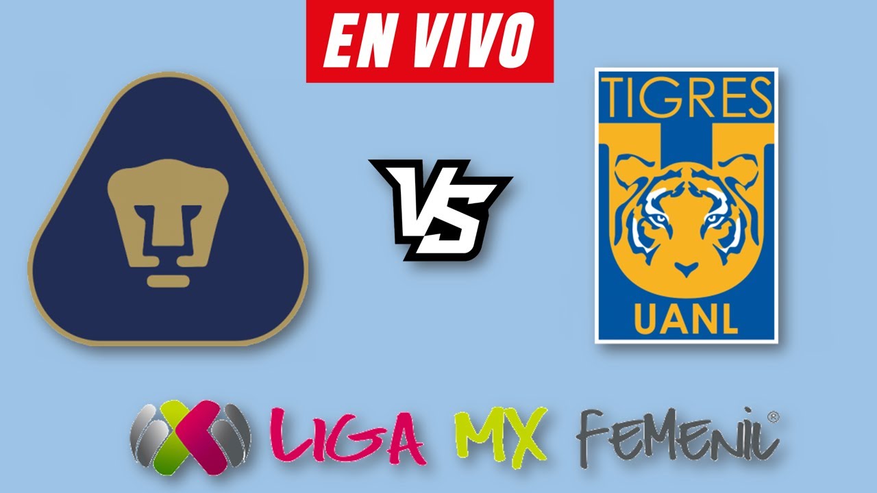 TIGRES VS PUMAS FEMENIL EN VIVO 🔴 APERTURA 2024 4TOS DE FINAL LIGA MX ...