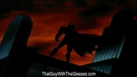 Batman the Animated Series intro... WITH LYRICS?!!