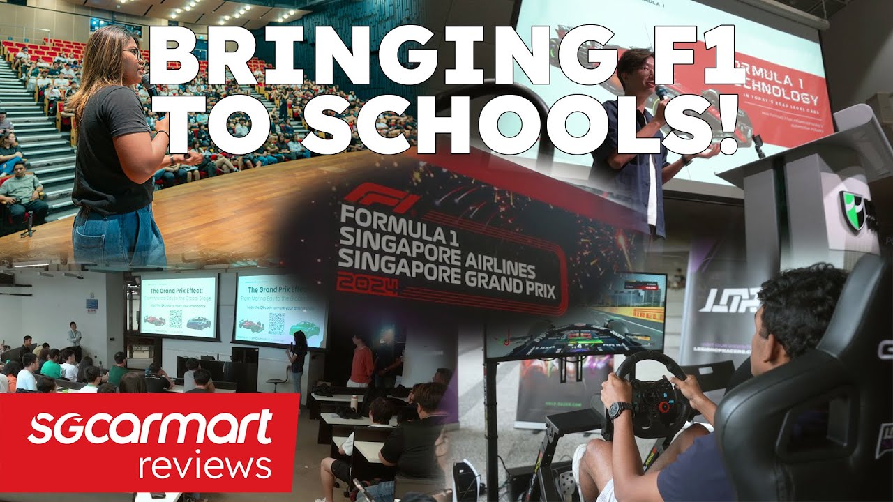 Sharing The Joys Of Formula 1 In Singapore Schools | Sgcarmart Access