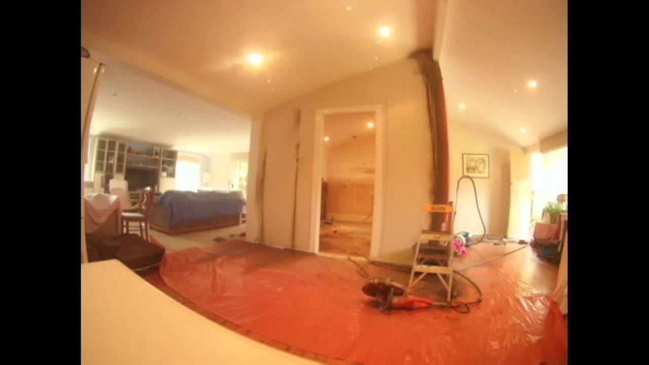 Time Lapse - Kitchen Removal Part 1 - YouTube