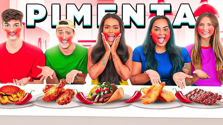 O ÚLTIMO A PARAR DE COMER COMIDA APIMENTADA GANHA!!!