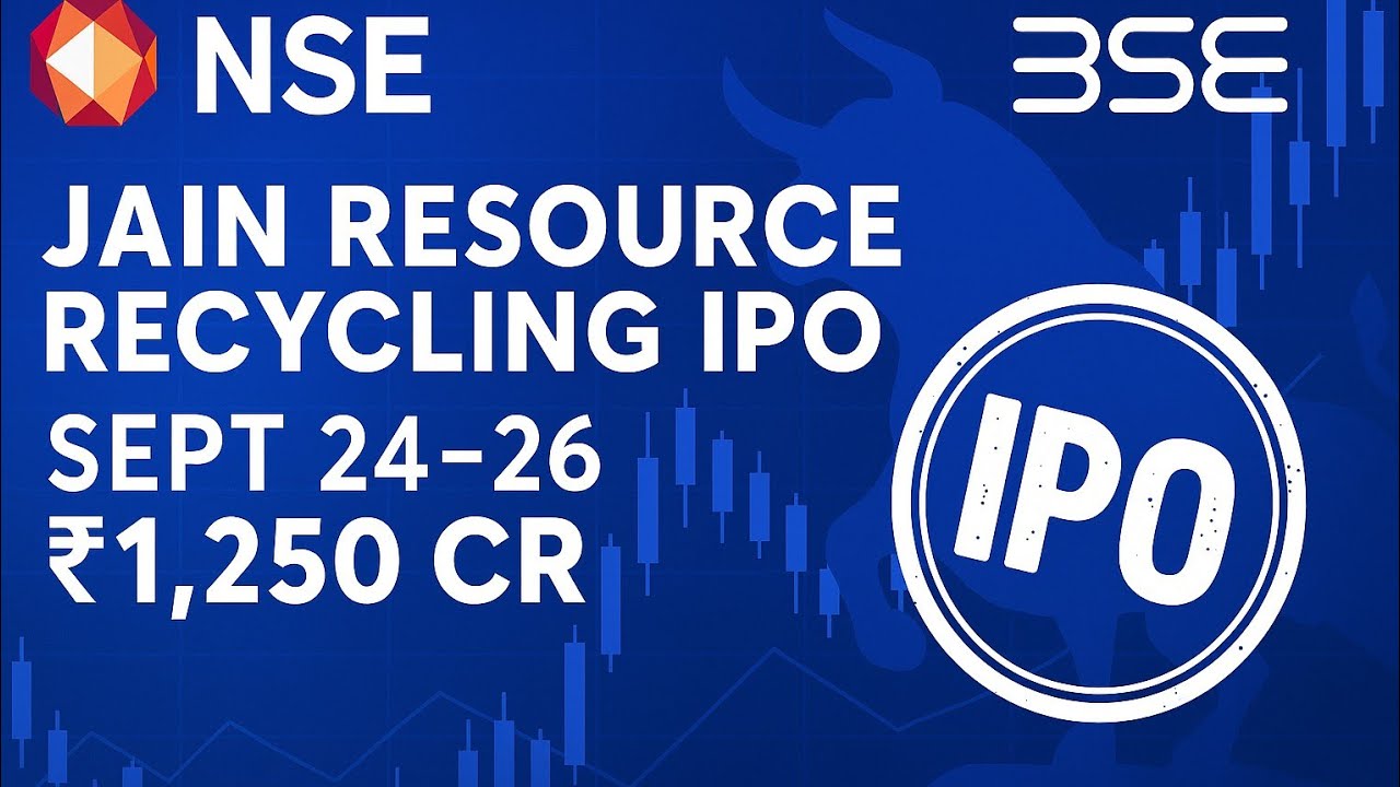 Jain Resource Recycling ₹1,250 Cr IPO | Price Band ₹220–₹232 | Sept 24–26, 2025