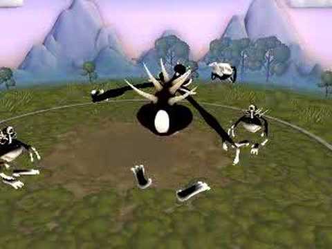 Spore Creature Creator glitch- Nightmare