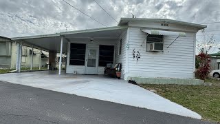 SOLD Mobile Home For Sale  5110 14th St W Lot 29 Bradenton, Florida