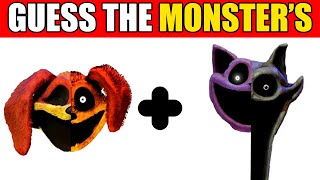 Guess The MONSTERS (Smiling Critters) by EMOJI + VOICE | Poppy Playtime Chapter 4 | Monster Dogday