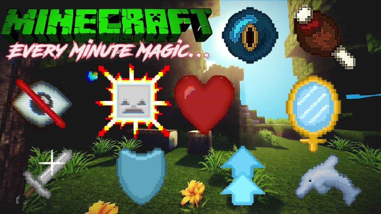 Minecraft: Surviving every 1 minute random effects. - YouTube