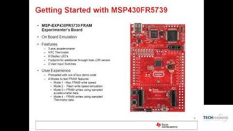 #34 - MSP430 - FRAM - HANDS ON
