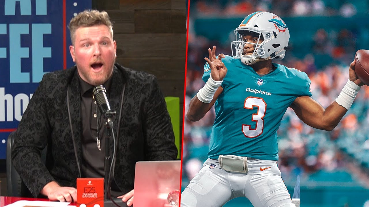 Pat McAfee Reacts To Tua Going To The Dolphins Pat McAfee Reacts To Tua Going To The Dolphins