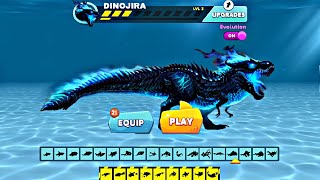 Hungry Shark Evolution New Shark - New DINOJIRA Shark By Fan Made - Hungry Shark Games 2024