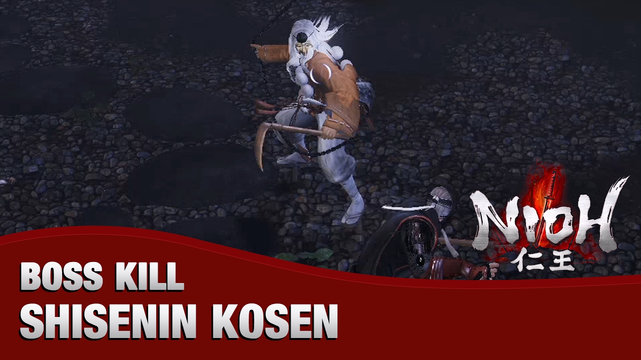 Nioh Boss Kill Shisenin Kosen A Clash Of Sickles Dojo Mission 