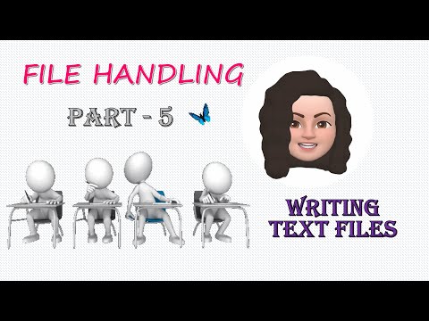 File Handling -