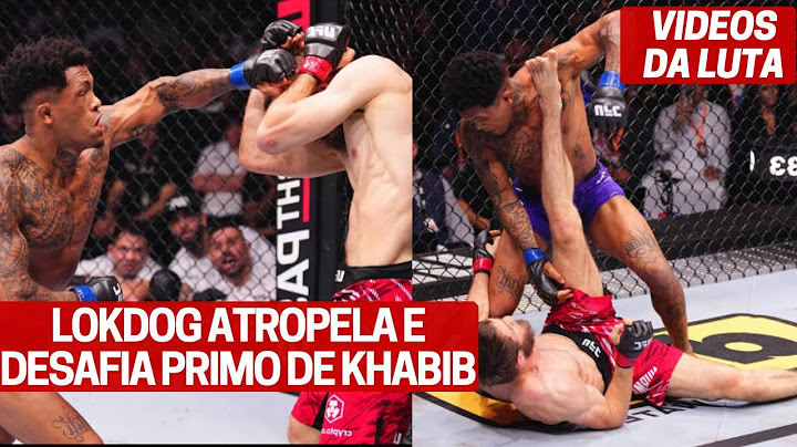 VIDEO LUTA VINICIUS LOKDOG VENCE SAID NURMAGOMEDOV E DESAFIA PRIMO DE KHABIB NO UFC ARÁBIA SAUDITA