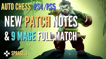 NEW Patch Full 9 Mage Build *FROSTY MAGES* - Auto Chess PS4 PS5 PC Mobile
