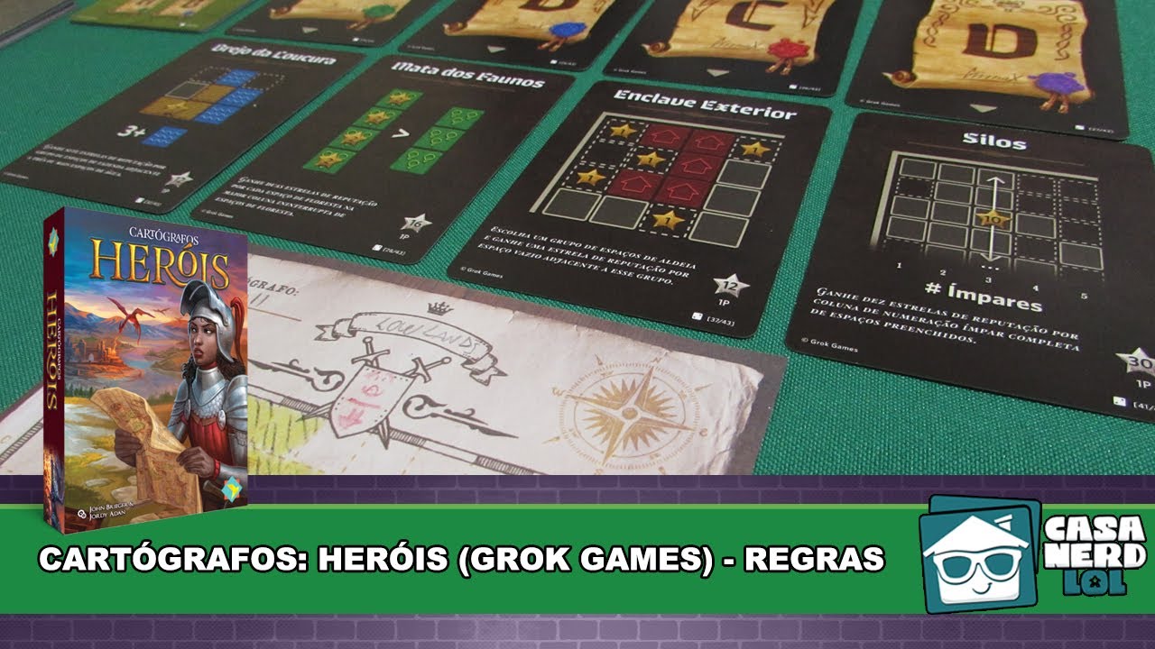 DOBRO (Grok Games) - Um jogo de cartas bem divertido! - SÃO JOGUE 