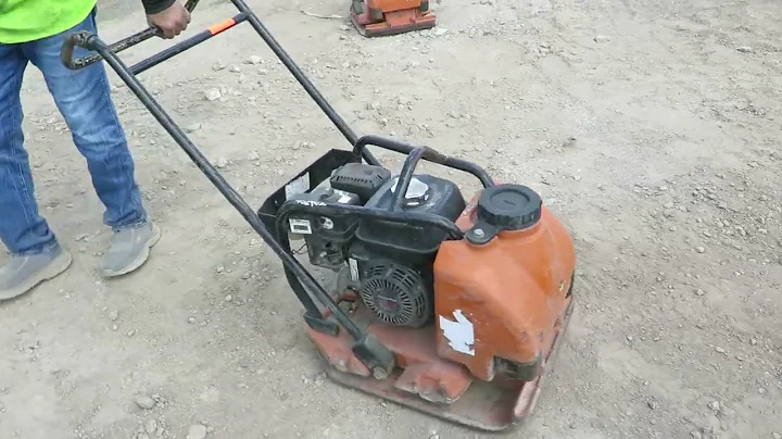 2016 Multiquip MVC88VTHW  Plate Compactor-w/ Honda GX160 Motor-Starts Sunbelt Rentals OahuAuctions