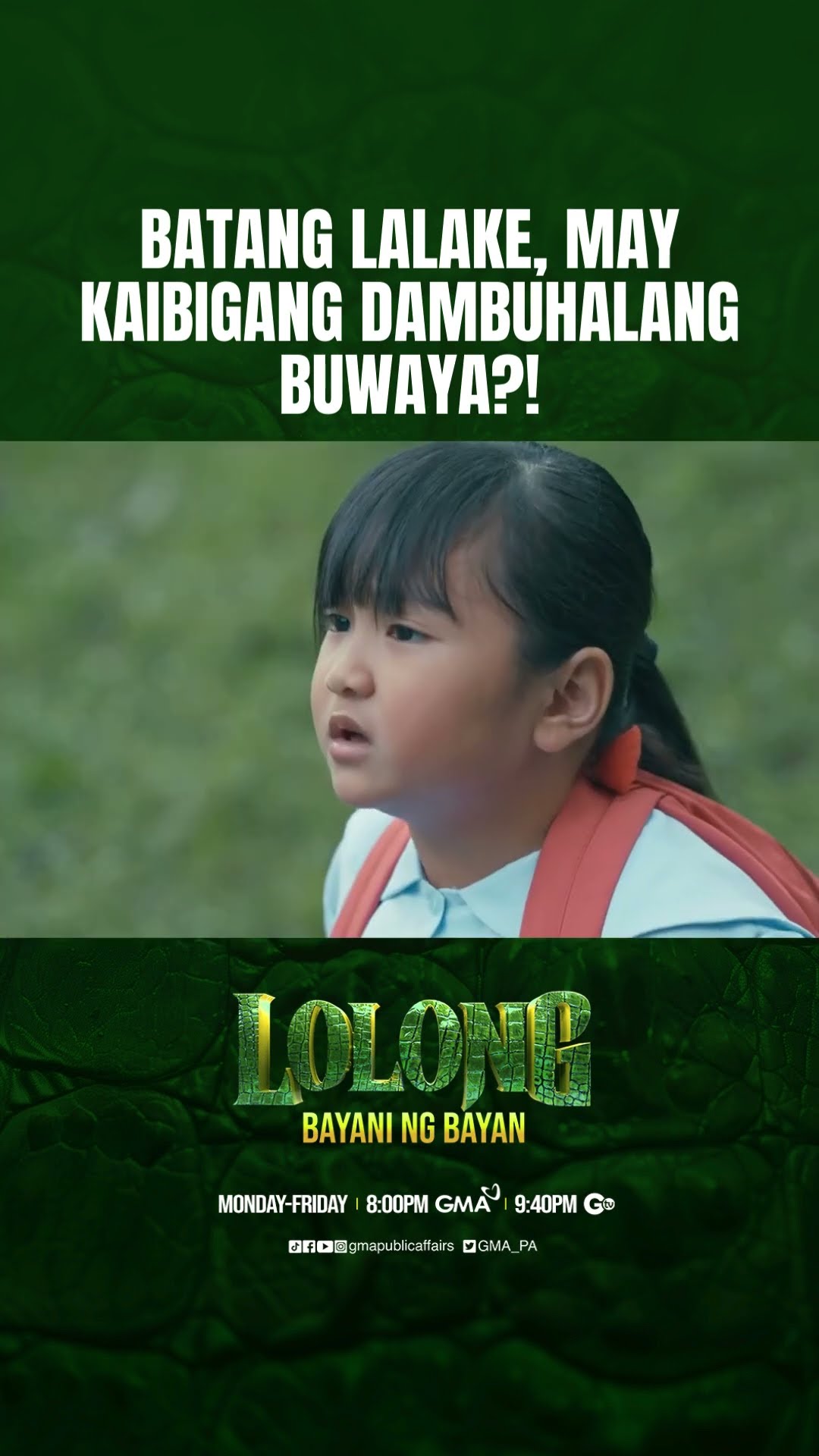 Batang lalaki, may kaibigang dambuhalang buwaya?! | Lolong 2