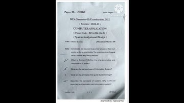 Bca previous year questions