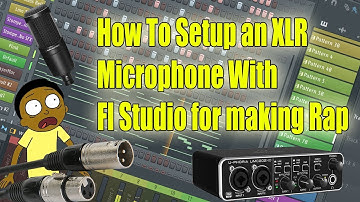 How to Setup an XLR Microphone in Fl Studio for making rap