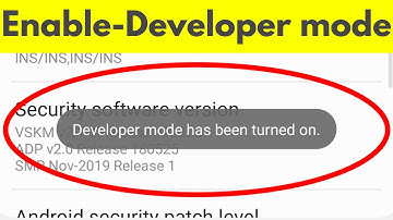 How To Enable Developer Options For All Samsung Mobile(Unlock Developer Mode Settings)