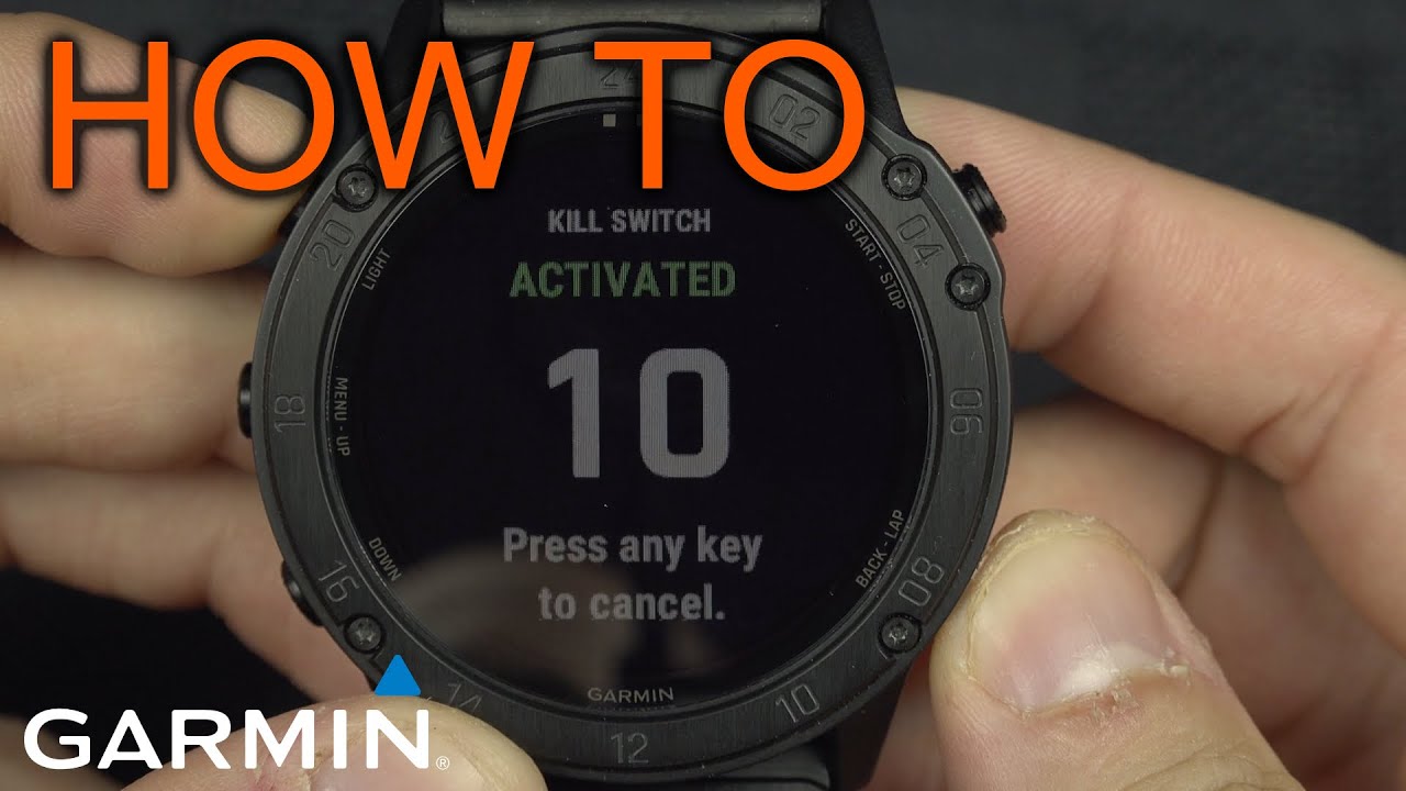 Garmin's Tactix Delta has a killswitch to wipe user data, but it