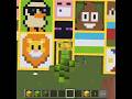 Minecraft sandart🎨#shorts #PixelArt #SandArt #VoxelArt #CreativeGaming #Minecraft#gamerboizofficial1