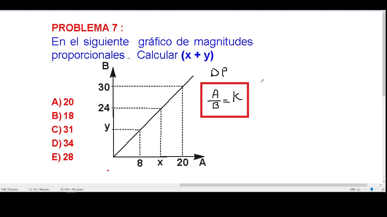Como Saber Si Dos Magnitudes Son Directamente Proporcionales