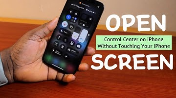 How to Open Control Center on iPhone without Touching your iPhone Screen