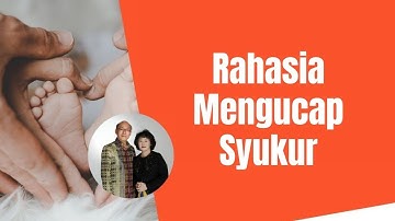 Daniel Alexander - "RAHASIA MENGUCAP SYUKUR"