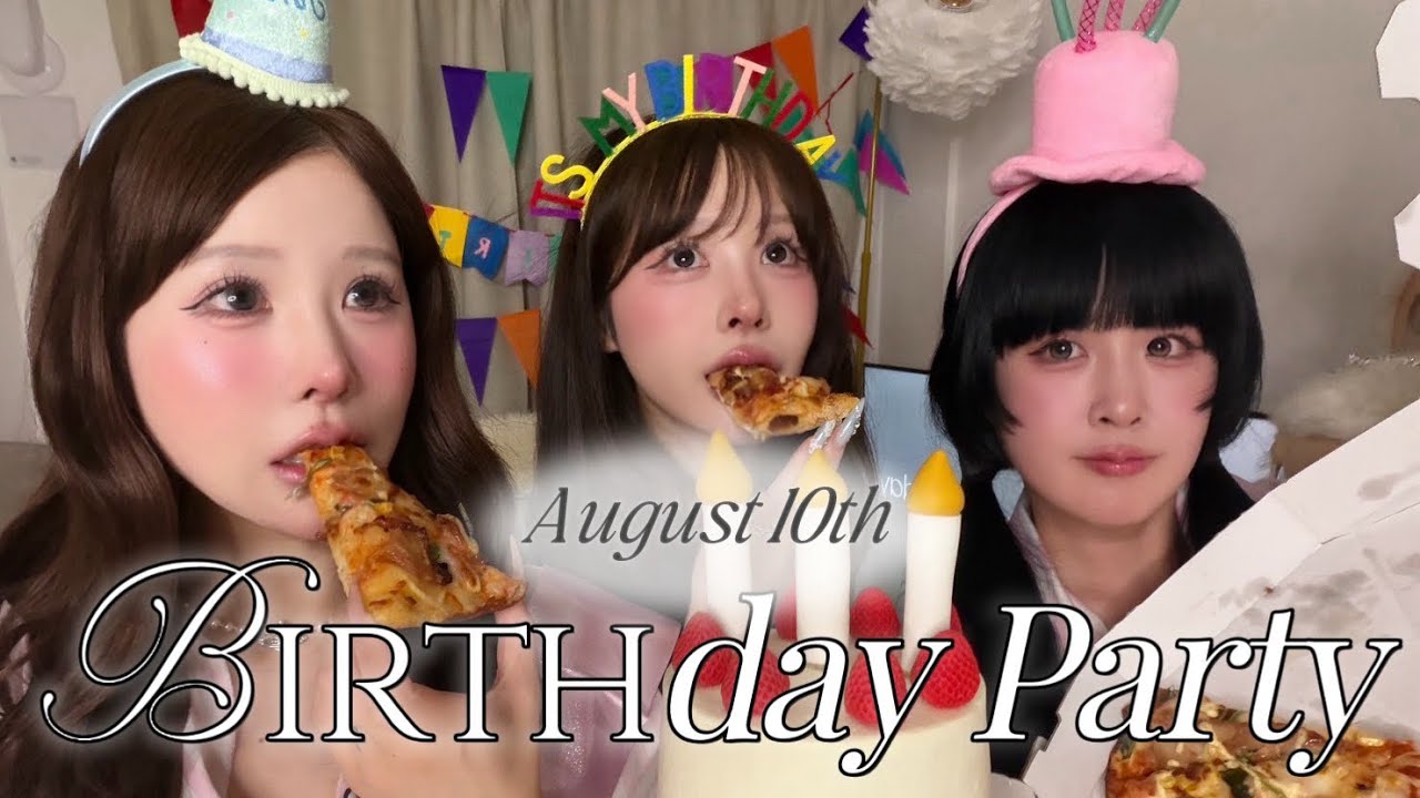 Triplet Birthday】A Special Day for the Three of Us🎂 Talking