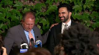 WATCH: Brad Lander delivers victory speech after beating incumbent Rep. Dan Goldman | NBC New York