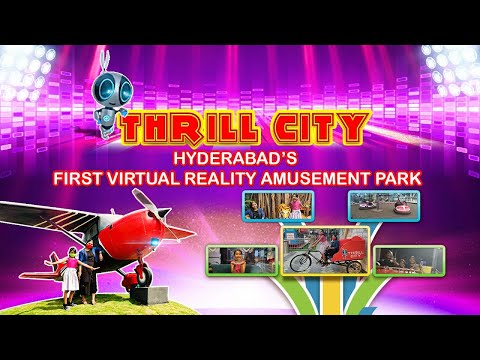 Thrill City Hyderabad complete Tour and Guide || Must Visit Futuristic Amusement Theme Park