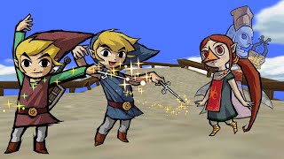 Legend Of Zelda Wind Waker Co-op 100% playthrough #9 [Medli Destiny]