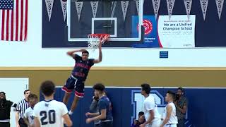 Dougherty Valley at Dublin Boys Basketball | Anthony Roy vs Jacoby Lacey 02.15.20