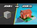 Jai fait de la 3d tous les jours pendant 1 mois