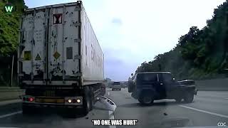 Tragic! Extremely Dangerous Road Moments Filmed Seconds Before Disaster That Will Creep You Uot!