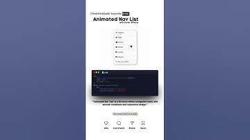 💡 Daily CSS Tricks Challenge #5 Animated menubar #shorts #shortvideo #css #htmlcss #html #coding