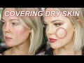 EXTREMELY DRY SKIN FOUNDATION ROUTINE *surprising tips* // Mallory1712