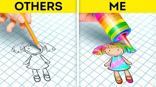 Creative Drawing and Painting Hacks for Young Artists! 🎨✨