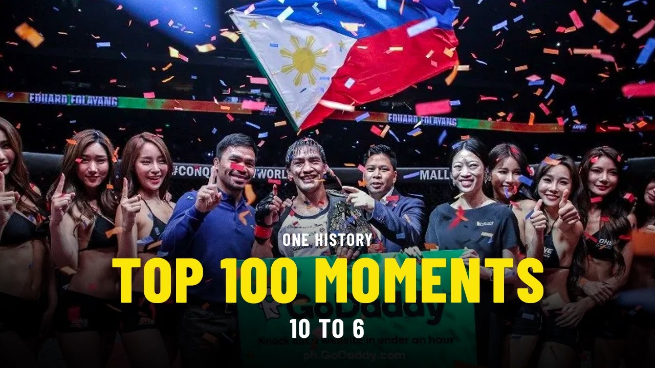 Top 100 Moments In ONE History | 10 To 6 | Ft. Manny Pacquiao, Christian Lee, Aung La N Sang & More one stop decorating